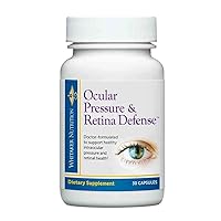 Dr. Whitaker's Ocular Pressure & Retina Defense Supplement to Support Healthy Intraocular Pressure Levels, Circulation & Eye Tissue (30 Capsules)