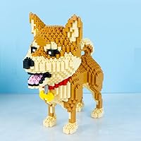 Adult Building Sets, Micro Bricks Dog Animal Building Toy Bricks Dog for Kids 10,11, 12, 13, 14, Teens or Adult, 1850 Pieces