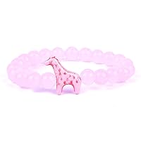 Fahlo Giraffe Tracking Bracelet, Elastic, supports Somali Giraffe Project, one size fits most for Men and Women