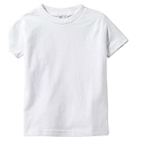 Rabbit Skins Fine Jersey Infant T-Shirt, 12MOS, White