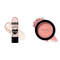 wet n wild MegaGlo Versatile Makeup Stick Bundle with Color Icon Blush infused with Jojoba Oil, Sheer Finish, Cruelty-Free & Vegan