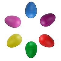6Pcs Colorful Musical Eggs Shakers Instrument Toy For School Eggs Shakers Plastic Eggs Shakers Musical Eggs Shakers Set Musical Eggs Shakers Set