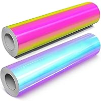 VViViD Deco65 High Gloss Holographic Opal Craft Vinyl Bundle 2 Rolls (3ft x 12