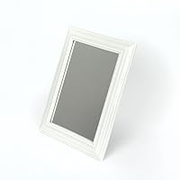 Pottery Frame Mirror Square WH PF-001