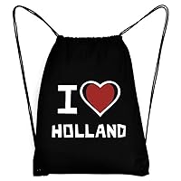 I love Holland Bicolor Heart Sport Bag 18