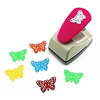 Crafts Punch Paper Punches Creative Life Crafts Engraving Hole Punch 2-Inch -DIY Paper Punch for Card Scrapbooking Craft Punch Embossing Border School Supplies (Butterfly-2)