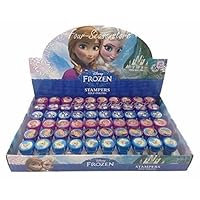 Disney Frozen Anna Elsa Olaf 60x Stampers Self-inking Birthday Party Favors by Disney by Disney