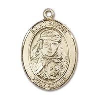 St. Sarah Medal | 14K Gold St. Sarah Medal - Made In USA