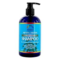 Organic Herbal Henna Boitin Shampoo, 12 Fluid Ounce