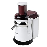 CALOS Juicer CJ-2000 for Vegetables and Fruits, Cold Press Juicer Extractor Blender, Easy to Clean, BPA-Free (White)