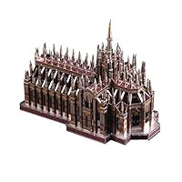 Microworld 3D Metal Puzzle Milan Cathedral Duomo di Milano Model Kits J045-C DIY 3D Laser Cut Assemble Jigsaw Toys