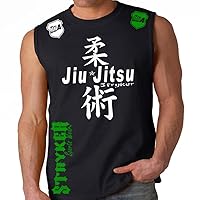 Jiu Jitsu MMA UFC Fight Gear Training Gym Adult Sleeveless Muscle Shirt Tank Top