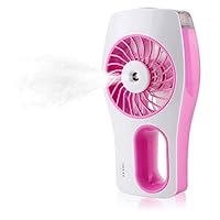 Rechargeable Portable Electric Handheld Face Spray USB Water Spray 3Speeds Personal Cooling 40ml Misting Hand for Summer Travel