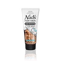 Nad's for Men Hair Removal Cream 6.8 oz (Pack of 3)