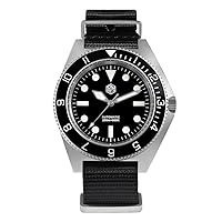 San Martin SN0123G NH35 Automatic Men Diving Watch Sapphire Nylon Strap Luminous Waterproof Mechanical Wristwatch