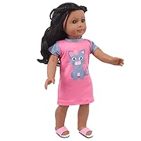 One Animal T-Shirt Sweater 18 inch American Doll Girl Toy and 43cm Doll Clothing (excluding Dolls and Other Products) (b427)