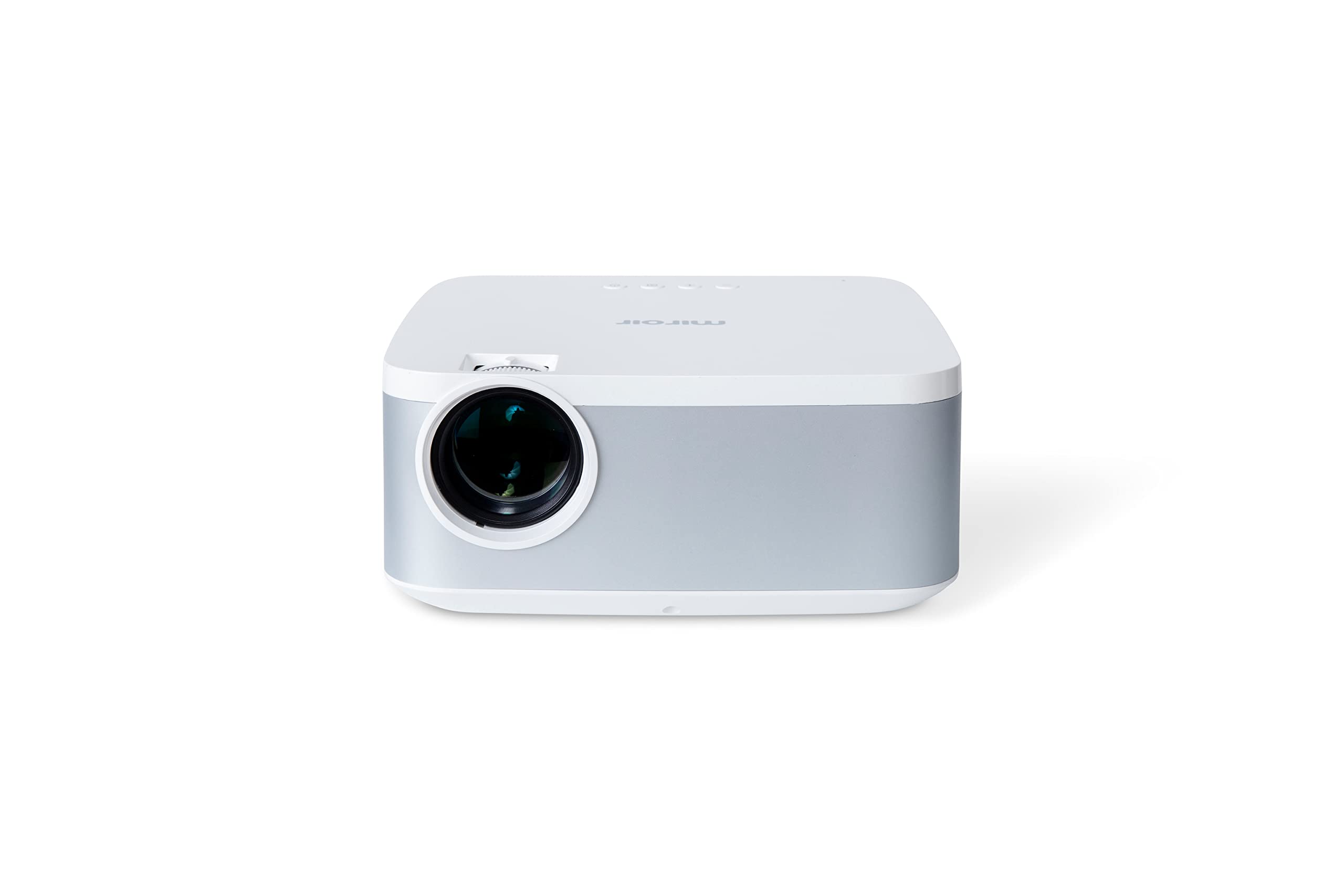 Miroir L500S 1080p Smart Streaming Mini Projector, 90-Inch Screen, Movie Projector, 5G WIFI and Bluetooth