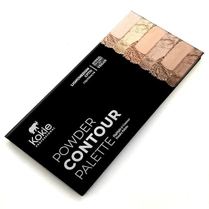 Kokie Cosmetics Powder Contour Kit, Universal, 0.96 Ounce