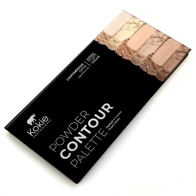 Kokie Cosmetics Powder Contour Kit, Universal, 0.96 Ounce