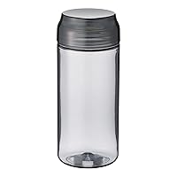 AL24-42 Plastic Water Bottle, Drink Bottle, ALLDAY Light, 14.2 fl oz (420 ml), Gray