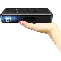 P10 Traveling Smart Android MIni 3D Projector with 9000 mAh Battery Android 2GB 32GB Touch Panel DLP Link 3D for Education Business Home