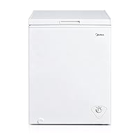 MRC050S0AWW Chest Freezer, 5.0 Cubic Feet, White