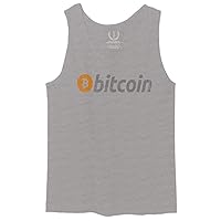 Vintage Bitcoin Crypto Currency Logo BTC Coin Trader Hold IT Men's Tank Top