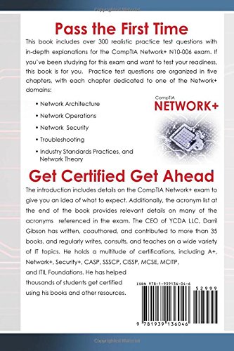 CompTIA Network+ N10-006 Practice Test Questions (Get Certified Get Ahead)