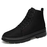 Men's Ankle Boots Cotton Padded Shoes Snow Boots Hiking Boot Outside Canvas Autumn winter High-top Lace Up Warm Casual Leisure For Male Fashion