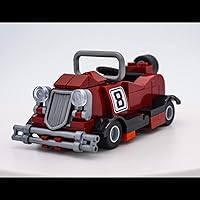 Building Block Pull Back Car for Kids, Racing Car Building Sets, Pull Back Propulsion, Best Gift for Kids, 99 Pieces