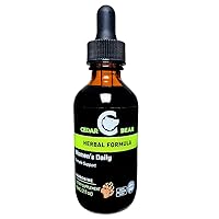 Cedar Bear Women's Support Daily a Liquid Herbal Supplement That Helps Support Healthy Menstrual Cycles, The Female Reproductive System, and Healthy Hormonal Function 2 Fl Oz