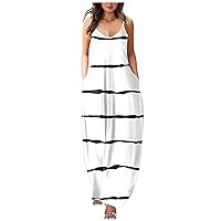 Strapless Dress for Women Summer, Mock Neck Ruffle Cap Sleeve Sundress Fit Split Hem Tiered A-Line Mini Dress