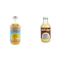 Butter Country Rich & Creamy Buttermilk Syrup | Original and Coconut Cream Flavor | 16 fl oz/2 Pack | No Artificial Flavors, No Corn Syrup, Gluten-Free, rBST-Free Dairy