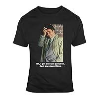 Columbo Peter Falk Detective Tv Show with Quote T Shirt