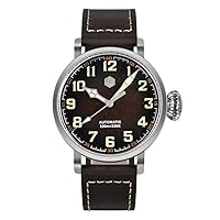 San Martin Vintage Pilot PT5000 /YN55 Mechanical Men Watch Sapphire Glass Waterproof Stainless Steel Dress Wristwatches