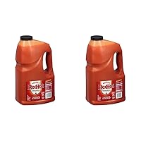Frank's RedHot Original Cayenne Pepper Hot Sauce, 1 gal - One Gallon Bulk Container of Cayenne Pepper Hot Sauce to Add Flavorful Heat to Entrees, Sides, Snacks, and More (Pack of 2)