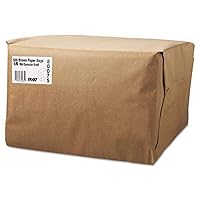 General Grocery Paper Bags, 52 lb Capacity, 1/6 BBL, 12
