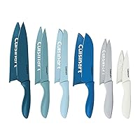 Cuisinart Advantage Color Collection 12-Piece Knife Set with Blade Guards (Nautical)