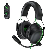 BENGOO Gaming Headset Headphones with 7.1 Surround Sound for PS4 PS5 PC Xbox one Controller, Headsets with Noise Canceling Mic, USB Sound Card & Soft Memory Earmuffs for Mac Laptop Switch