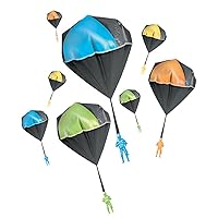 Aeromax Tangle Free GLOW Parachute BLUE GREEN ORANGE OR YELLOW 1 pack