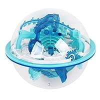 Maze Ball for Kids,3D Puzzle Ball,Challenging Brain Maze Puzzle Games Gravity Ball Toys,Kids Educational Toys for Adults and Students Teens and Hard Challenges Game Lover