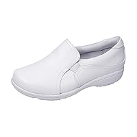 Kerry Women's Wide Width Cushioned Comfort Leather Shoes