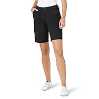 Lee Women's Relaxed Fit Avey Knit Waist Cargo Bermuda Short