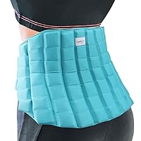 Ice Pack for Back Pain Relief, 2 Hours Long Lasting Cold Therapy Flexible Lower Back Ice Pack Wrap for Back Injuries, Sciatica, Coccyx, Swelling, Back Surgery