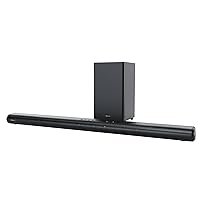 Enclave Eclipse 5.1.2 Dolby Atmos Soundbar with 8” Wireless Subwoofer - Includes 11 Custom Drivers & 8-Inch Subwoofer for Multidimensional Spatial Sound