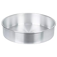 Tezzorio Aluminum Round Cake Pan, 12