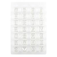 Price per 1 Piece Chocolate Molds Baby Shower GAWJ2 26 Alphabet Letters Fondant Easter Egg Jelly Candy Baking