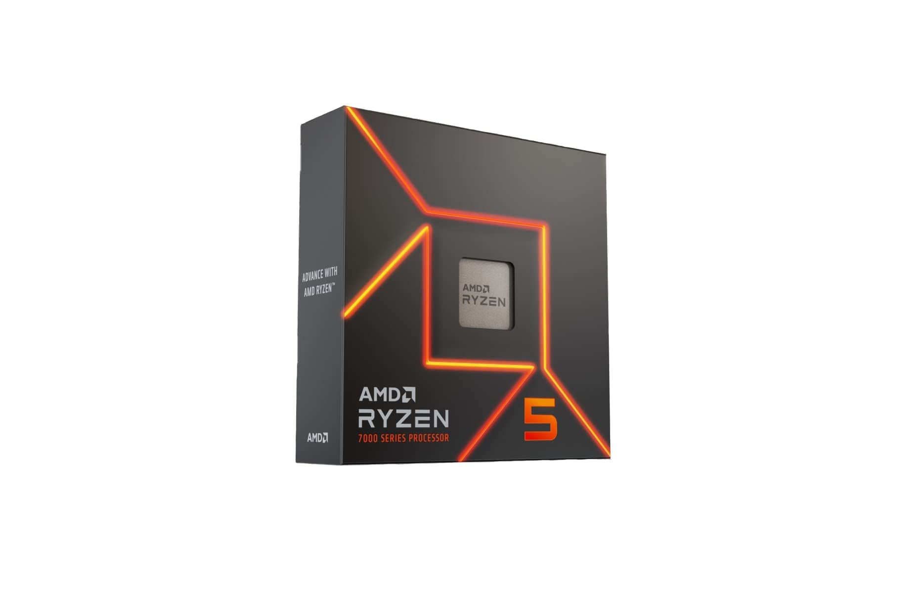 AMD Ryzen™ 5 7600X 6-Core, 12-Thread Unlocked Desktop Processor