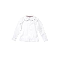 French Toast Girls' Long Sleeve Peter Pan Blouse