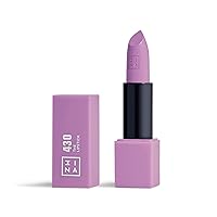 3INA The Lipstick 430 - Outstanding Shade Selection - Matte And Shiny Finishes - Highly Pigmented And Comfortable - Vegan, Cruelty Free Formula - Moisturizes The Lips - Shiny Pink Caramel - 0.11 Oz